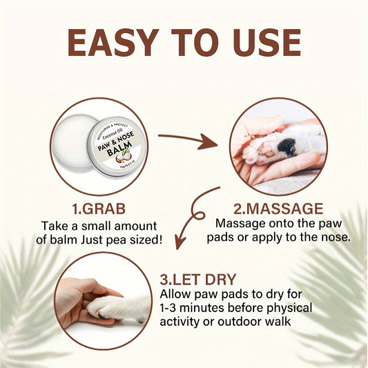 Hydraterende Poot en Neusbalsem voor Honden