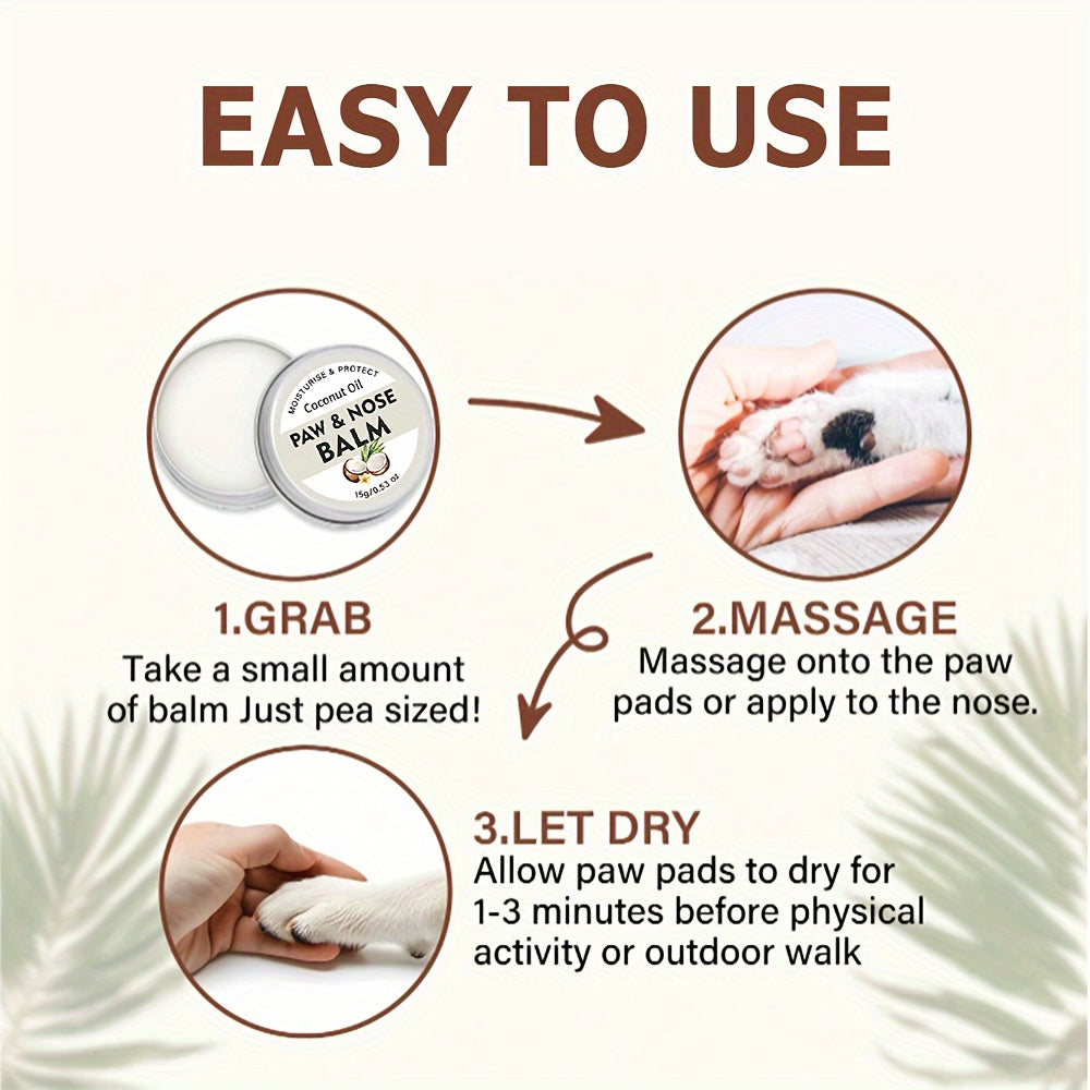 Hydraterende Poot en Neusbalsem voor Honden