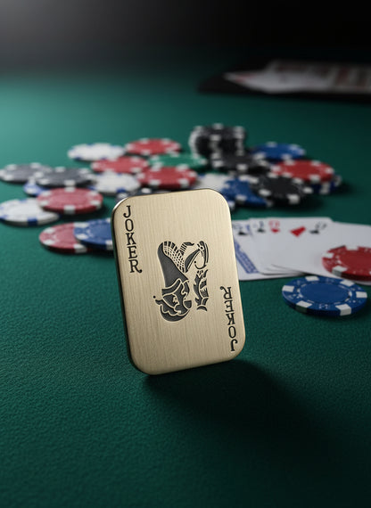 Joker Glide Fidget Card