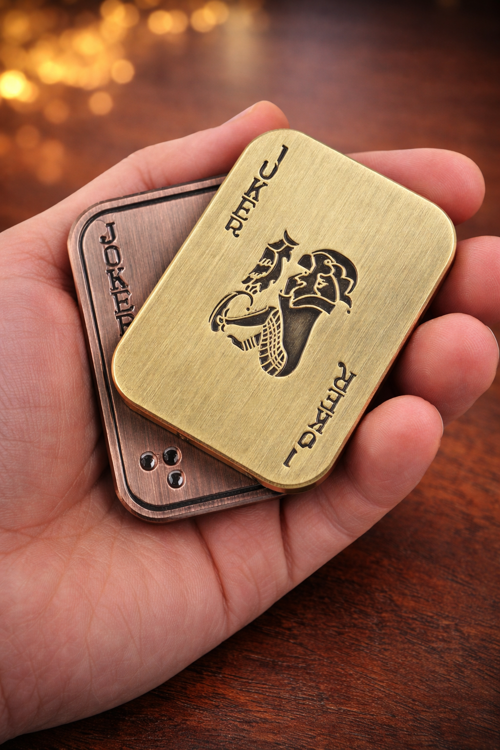 Joker Glide Fidget Card