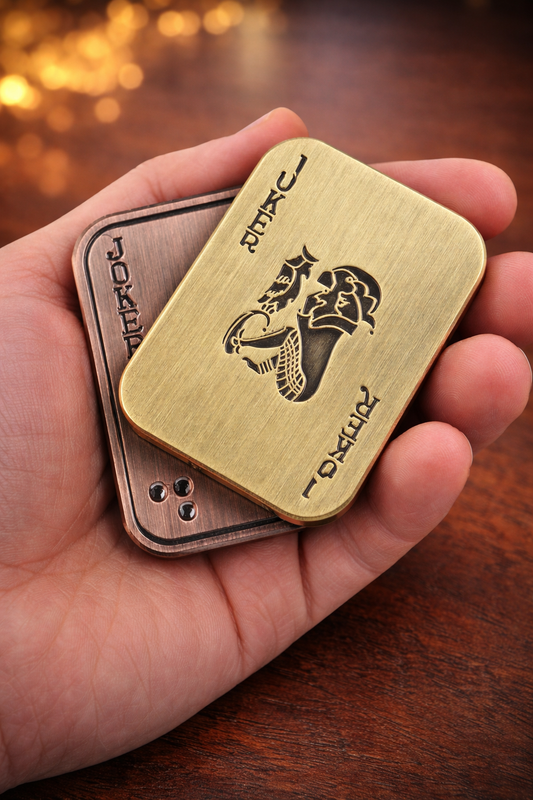 Joker Glide Fidget Card
