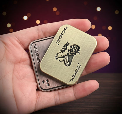 Joker Glide Fidget Card