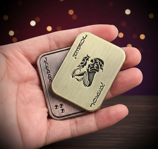 Joker Glide Fidget Card